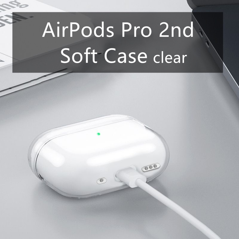 เคสใส แบบนิ่ม สําหรับ Apple airpods Pro 2 airpods Pro 2nd airpods pro2 airpods pro2