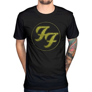 Yuanl5 [พร้อมส่ง] เสื้อยืดผ้าฝ้าย 100% พิมพ์ลาย Awdip Foo Fighters Distressed Rock Band พลัสไซซ์ XS-6XL สําหรับผู้ชาย ขอ