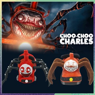 Choo-choo Charles ตุ๊กตาแมงมุม รถไฟ ตุ๊กตายัดไส้ ของเล่นตกแต่งบ้าน สําหรับเด็ก เกมตุ๊กตา คอลเลกชัน