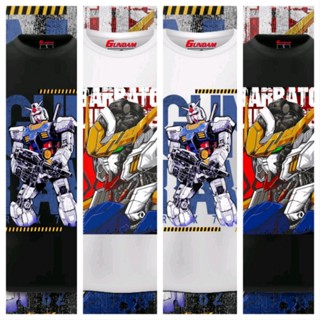 เสื้อยืด RAYA !! ซื้อ 3 ฟรี 1 [GUNDAM] เสื้อยืด ผ้าฝ้าย 100% คุณภาพสูง