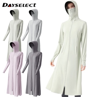 Dayselect เสื้อแจ็กเก็ตกันแดด ผ้าเรยอน ระบายอากาศ ป้องกันรังสียูวี เหมาะกับฤดูร้อน สําหรับผู้หญิง และผู้ชาย