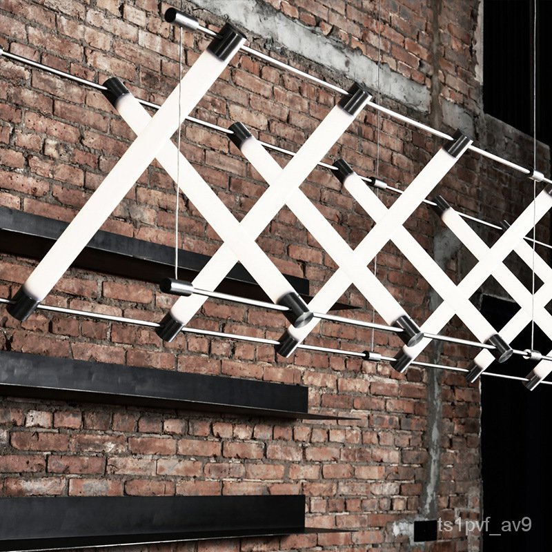 Minimalist Cafe Bar Lamp Exhibition Hall Hotel Reception Maza Lamp Bar Restaurant Lobby Cashier Desk