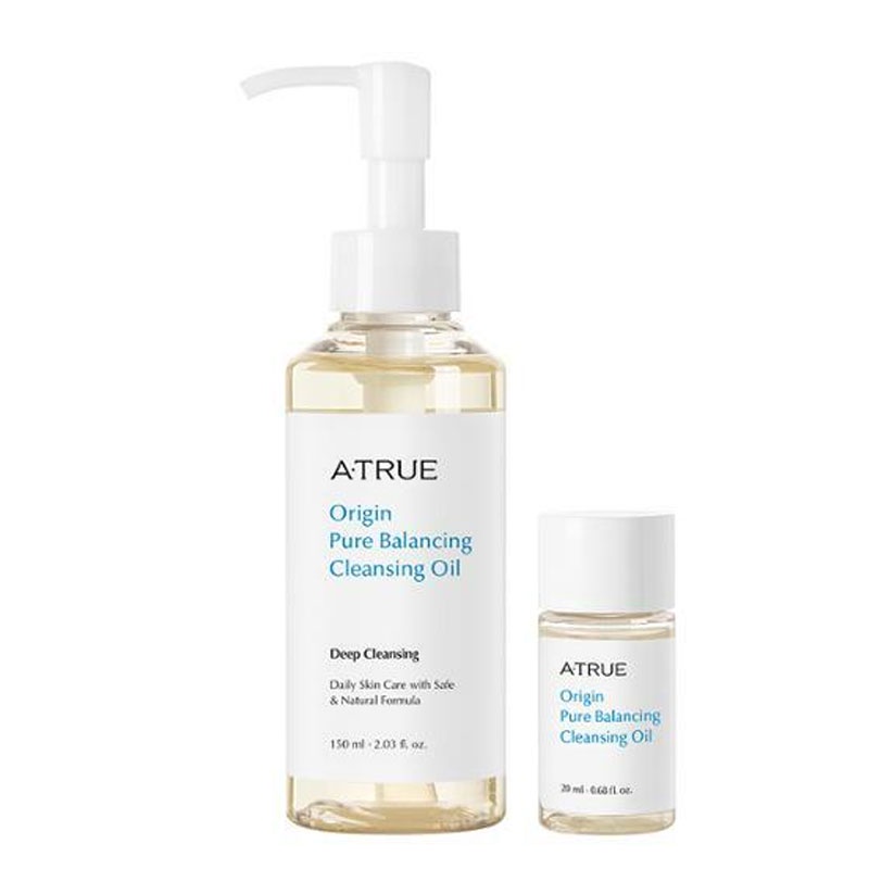 Atrue Pure Balancing คลีนซิ่งออยล์ 150 มล. + ของขวัญสุ่ม K beauty skincare