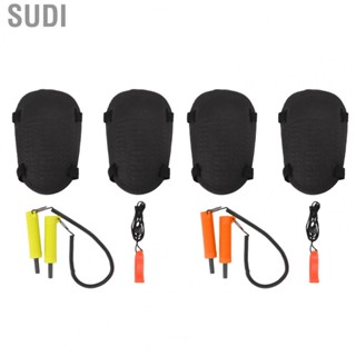 Sudi Ice Fishing Safety Tool Retractable Ice Picks Knee Pads Non Nuclear Whistle TS