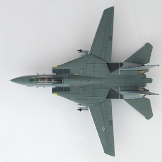 พร้อมส่ง โมเดลเครื่องบินรบ HM HA5218 US Navy F-14A Tomcat Fighter VF-41 Black Ace F14 1/72