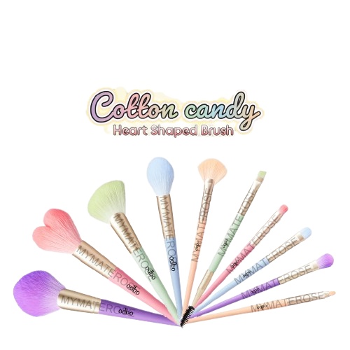 โอดีบีโอ แปรงแต่งหน้า คอตตอน แคนดี้ ขนนุ่ม OD8002 - OD8011 odbo Cotton Candy Powder / Blush / Eyeshadow / Lip Brush