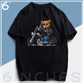 TEDDY BEAR Motorcycle TSHIRT COTTON UNISEX ASIA SIZE HD HIGH QUALITY_02