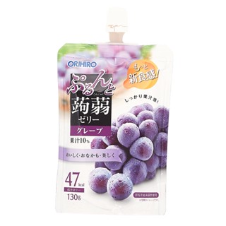 โอริฮิโระเจลลี่รสองุ่นม่วง JELLY 130 ก.ORIHIROGRAPE 130 G.