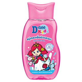 ดีนี่คิดส์สบู่เฮดแอนด์บอดี้ ชมพู200มล D NEE KIDS HEAD AND BODY BATH  200 ML.PINK