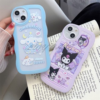 Lwy เคสโทรศัพท์มือถือแบบนิ่ม ลาย Kuromi Cinnamoroll สําหรับ Samsung Galaxy S23 Ultra S23+ S22 Ultra S22+ S21+ plus S21 Ultra S21 FE S20 Ultra S20+ S20 FE A14