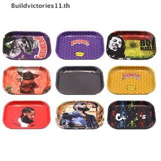 Buildvictories11 แผ่นดีบุก ลายดอกไม้ สมุนไพร 1 ชิ้น