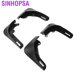 Sinhopsa 4PCs Car Mud Guards Front Rear Wheels Black Fender Replacement for Tesla Model Y 2021‑2023