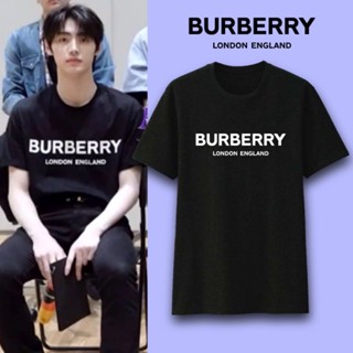 ENHYPEN BURBERRY LONDON ENGLAND Aesthetic Shirt/Tshirts Unisex Minimalist Tees_09