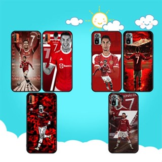 เคสโทรศัพท์มือถือแบบนิ่ม ลาย Ronaldo A สีดํา สําหรับ Xiaomi Mi 9T Mi 9T Pro Mi 10T Mi 10T Pro Mi 11i Mi 11 Mi CC9E