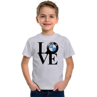 เสื้อยืด พิมพ์ลายกราฟิก Jambutree Love My BMW Car Fans สําหรับเด็กผู้ชาย และเด็กผู้หญิง