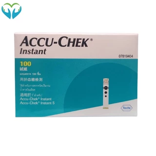 Accu-chek Instant แถบทดสอบทันที 50 / 100 แผ่น Accuchek (Exp:Latest)
