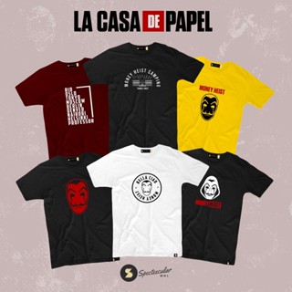 M0NEY HEIST (LA CASA DE PAPEL) Shirt Designs | Spectee MNL Tee_01