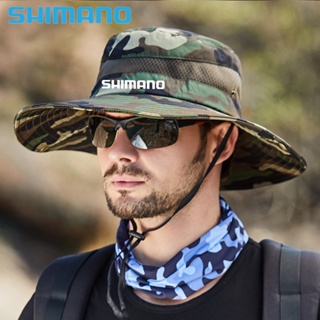 Shimano หมวกบักเก็ต ผ้าตาข่าย กันแดด ระบายอากาศ เหมาะกับฤดูร้อน สําหรับผู้ชาย 2021