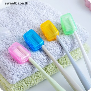 Sebabe ฝาครอบหัวแปรงสีฟัน แบบพกพา สําหรับเดินทาง ตั้งแคมป์