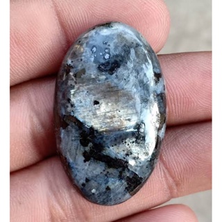 1 pc Natural Larvikite 2-3 cm Polished Cabochon Stone / Top High Quality Stone / Jewelry Stone Healing Chakra.