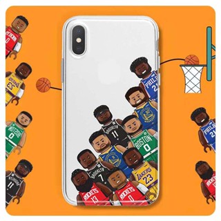 เคสโทรศัพท์มือถือ ลาย NBA สําหรับ Iphone 11 xmax 12 8plus xr 13promax 13 14promax