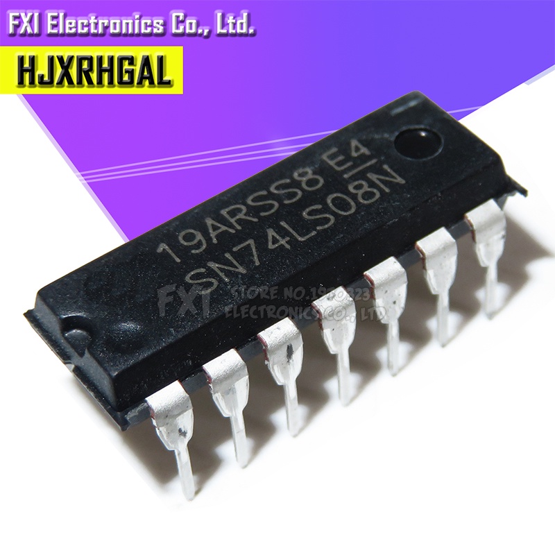 100PCS SN74LS08N SN74LS08 DIP14 DIP HD74LS08P 74LS อินไลน์