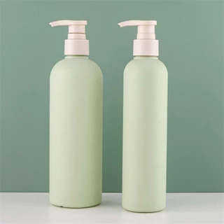ขวดปั๊มพลาสติกเปล่า สีเขียวอะโวคาโด ขนาด 200 มล. 300 มล. 500 มล. สําหรับใส่เครื่องสําอาง โลชั่น แชมพู