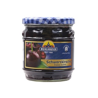 มูลเฮ้าเซอร์ กรัมMUHLHAUSER แยมแบล็คเชอร์รี 450BLACKCHERRY JAM 450G