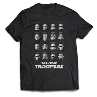 เสื้อยืดลายกราฟฟิก All Time Troopers