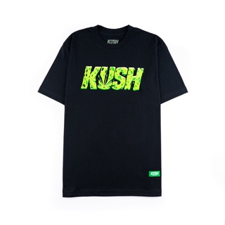 เสื้อยืดแขนสั้น ผ้าฝ้าย พิมพ์ลาย Kush Durban Poison สีดํา สไตล์คลาสสิก สําหรับผู้ชาย