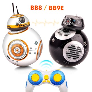 หุ่นยนต์บังคับ BB8 2.4G พร้อมฟิกเกอร์เสียงอัจฉริยะ BB-8 ของเล่นสําหรับเด็ก