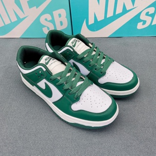 Sb Dunk low back green kasut sukan lelaki รองเท้าเทนนิส สําหรับผู้ชาย