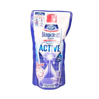 HOMEHAP MAGICLEAN Active น้ำยาล้างห้องน้ำ 600 มล. สีม่วง น้ำยาล้างห้องน้ำ