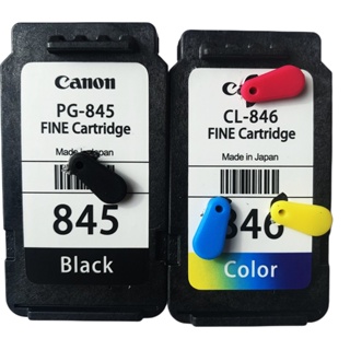 ตลับหมึก สีดํา และสามสี 845 &amp; 846 CL-846 PG-845 สําหรับ Canon PIXMA TS3480