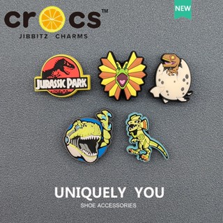 กระดุมติดรองเท้า Crocs jibbitz ลายดอกไม้ อุปกรณ์เสริม สําหรับรองเท้า ตัวติดรองเท้า crocs