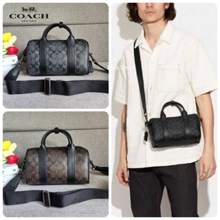 โปรแรง🔥 กระเป๋าถือ/สะพายทรงหมอน COACH CA186 GOTHAM DUFFLE 24 (001/005)