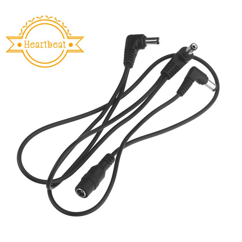 Vitoos 3 วิธี Electrode Daisy Chain Harness สายทองแดงสําหรับกีตาร์ Power Supply อะแดปเตอร์ Splitter 