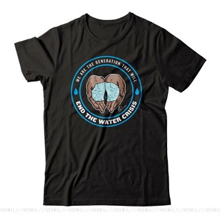 【ขายดี】เสื้อยืดแฟชั่น พิมพ์ลาย CAMERON CE We Will End The Water Crisis สําหรับผู้ชาย YQ