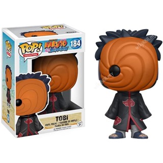 Funko Pop! 《Naruto》Uchiha Obito TOBI โมเดลตุ๊กตาไวนิล ของเล่นสําหรับเด็ก