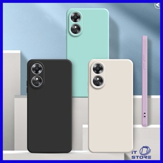 เคส OPPO A78 5G A17 A17K Reno 8T 5G A16 A15 A15S A12 A5S A5 2020 A9 2020 A7 Soft Silicone Case 2C-YT