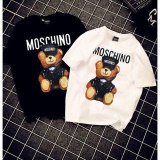 Men Tops Casual Shirt Graphic Tees Cotton Shirt Baju T shirt Lelaki Teddy Bear Couple T shirt Men Anime T shirt_02