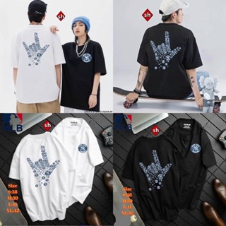 โปรแรง คุ้มเกินราคา เสื้อยืด MLB  เสื้อคู่  เสื้อยืดคอกลม  เสื้อยืดแบรนด์เนม