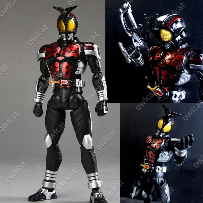 โมเดล Kamen Rider Dark Kabuto Rider Form SHF SHINKOCCHOU SEIHOU 15cm Masked Rider Action Figure Dark