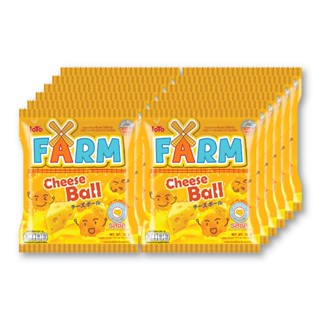 โจโต้ฟาร์มขนมรสชีส FARM 18ก.X12 JOTOSNACKS CHEESE 18G.X12