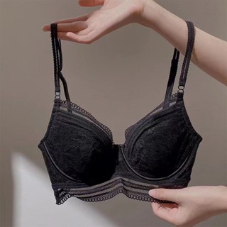 ชุดชั้นใน ดันทรง ลูกไม้ ไร้สาย บิ๊ก U Beauty Back Bralette สําหรับผู้หญิง