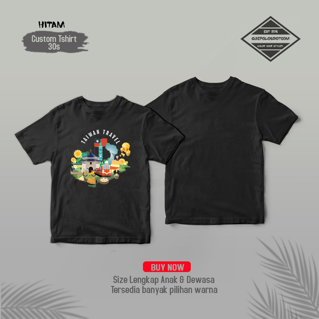 TYPE G09 - TAIWAN TAIPEI SOUVENIR เสื้อยืด - TAIPEI SOUVENIR TSHIRT 7