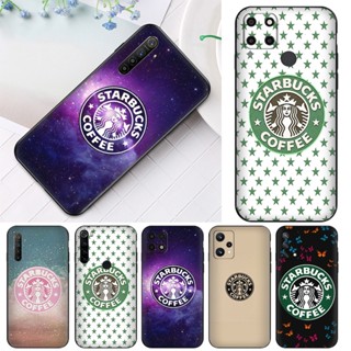 เคสโทรศัพท์มือถือแบบนิ่ม ลาย Starbucks สําหรับ Realme C25 C25Y C25S C35 C30 C30S C31 C33