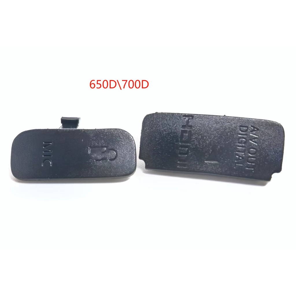 ใหม่ USB/HDMI DC IN/VIDEO OUT ยางประตูด้านล่างสําหรับ Canon 7D 40D 50D 60D 70D 77D 800D 600D 650D 700D กล้องซ่อม Part
