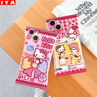 SANRIO เคสโทรศัพท์มือถือแบบนิ่ม TPU ลายเฮลโลคิตตี้ และ Pochacco สําหรับ Redmi Note 11 Pro Redmi 10C Note11S Note10 5G 10A 9C 9A 10 9T 10s Note9 Note8 Poco X3 NFC M3