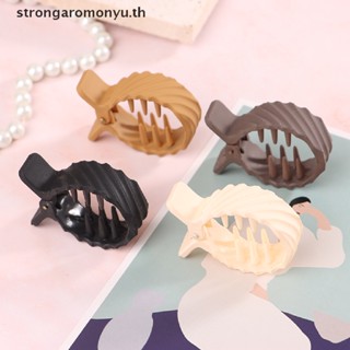 Strongaromonyu กิ๊บติดผมหางม้า ทรงกลม ลายฉลาม สําหรับผู้หญิง 1 ชิ้น